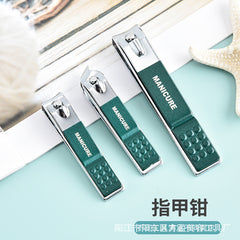 Premium Nail Clipper Set with Splash Guard Tools