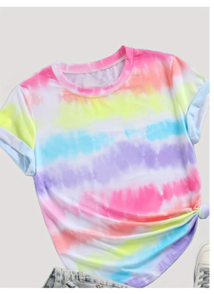 Fashion Summer Casual Plus Size Women's T-Shirt