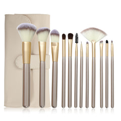 Champagne Luxe Makeup Brush Kit - 12/18/24 Set