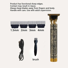 Professional USB Rechargeable Hair Trimmer for Men