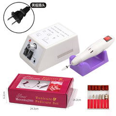 Nail Drill Machine - Electric Polishing Tool in Red Box