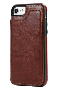 Card Holder Flip Phone Case for iPhone 8 & Samsung S8+