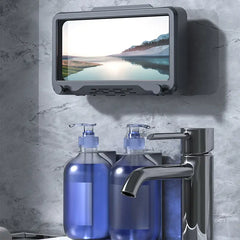 Waterproof Shower Phone Holder with Anti-Fog Touch Screen