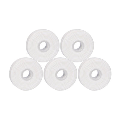 50m Waxed Mint Dental Floss Spools - 5 Rolls