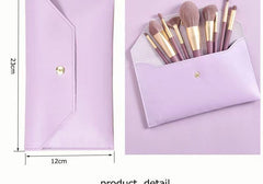 9-Piece Lavender Luxe Makeup Brush Set