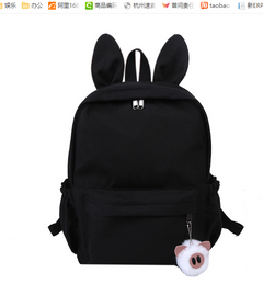 Chic Teen Canvas Backpack