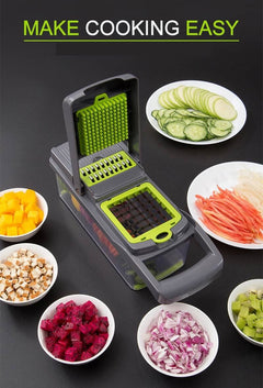 15-In-1 Vegetable & Fruit Chopper Cutter