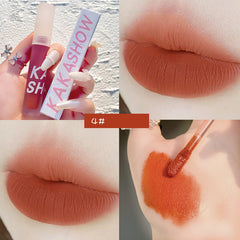 Velvet Matte Lip Glaze Moisturizes Without Staining Cups