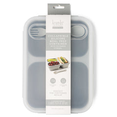 Krumbs Kitchen Collapsible Silicone Meal Prep Container - Pink