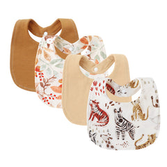 Baby And Infant Bibs Made Of Pure Cotton