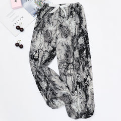 Summer Women's Ice Silk Loose Lantern Pants (Plus Size)