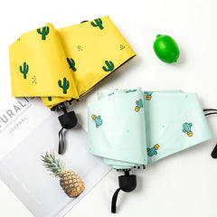 Cactus Sun and Rain Umbrella for Students