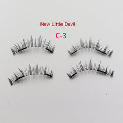 Quantum Magnetic False Eyelashes - No Glue Needed