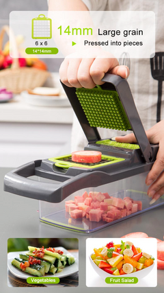 15-In-1 Vegetable & Fruit Chopper Cutter