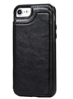Card Holder Flip Phone Case for iPhone 8 & Samsung S8+
