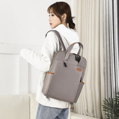 Korean 15.6-Inch Waterproof Business Backpack for Men/Women