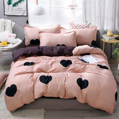Pink Strawberry Comforter Set