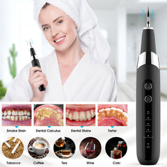 Ultrasonic Electric Tooth Cleaner for Whitening & Stains