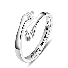 Silver Embrace Ring - Teen Girl Jewelry Gift