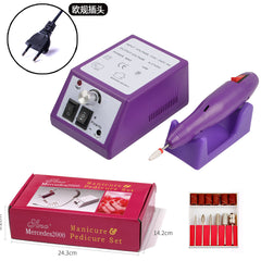 Nail Drill Machine - Electric Polishing Tool in Red Box