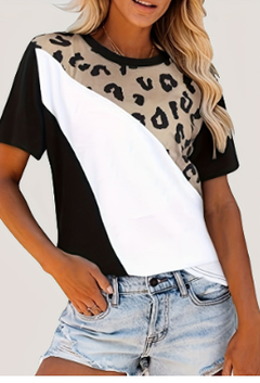 Fashion Summer Casual Plus Size Women's T-Shirt
