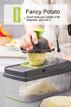 15-In-1 Vegetable & Fruit Chopper Cutter