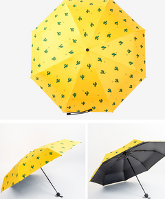 Cactus Sun and Rain Umbrella for Students