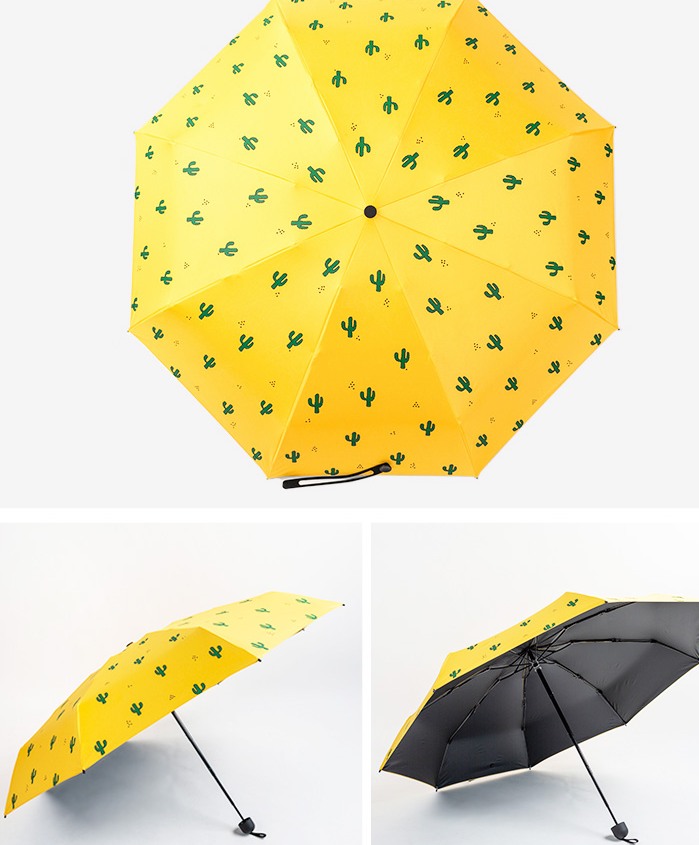 Cactus Sun and Rain Umbrella for Students