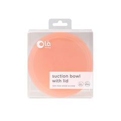 Olababy Suction Bowl with Lid for Mess-Free Self-Feeding