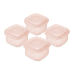 Olababy Silicone Food Storage Containers for Baby Meals On the Go (4-Pack)