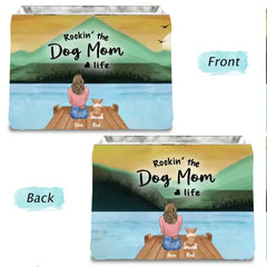 Personalized Dog Mom Storage Box - 
Up to 5 Dogs - Mother's Day Gift For Dog Lovers - Rockin' The Dog Mom Life