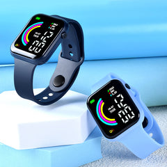 Square Sport LED Smart Watch