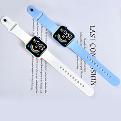 Square Sport LED Smart Watch