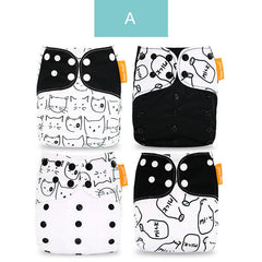 Happyflute Baby Cloth Training Pants - 4 Pack Washable