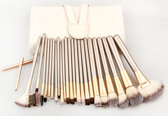 Champagne Luxe Makeup Brush Kit - 12/18/24 Set