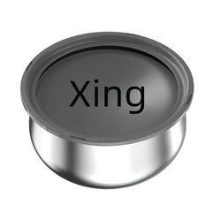 Stainless Steel Large Pet Water Bowl with Splash Guard