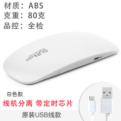Mini Portable USB Nail Lamp with Quick Drying Feature