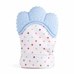 Teething Gloves for Babies - Silicone Grinding Toy