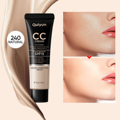 Quiyum CC Cream 30ml (Color Box) - Hydrating and Concealing