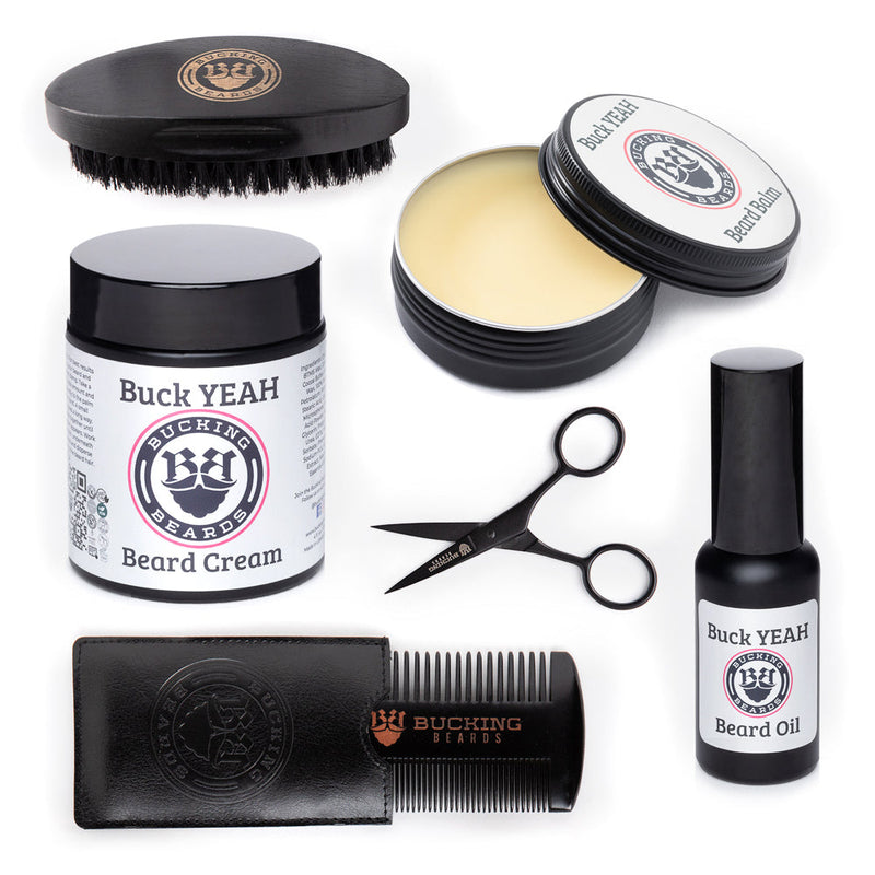 Men's Beard Grooming Set, 4 Pieces