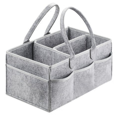 Baby Diaper Caddy Organizer Portable Holder Bag for Changing Table and Car, Nursery Essentials Storage bins 38*23*18cm