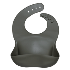 Silicon Breastplate Baby Bib Waterproof Solid Infant Bandana Bibs Newborn Feeding Burp Cloth Bib For Kids