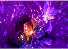 LED starry Night Light Projector Lamp For Baby And Children Sleep Room Interesting Light Shot Modern Lamp