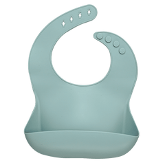 Silicon Breastplate Baby Bib Waterproof Solid Infant Bandana Bibs Newborn Feeding Burp Cloth Bib For Kids