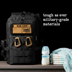 JUG 30L Dad Diaper Bag Backpack - Black