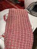 Cotton waffle-weave Christmas kitchen tea towel, product photo