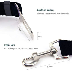 Dog Seat Belt | Quick Release Pet Safety Belt for Car Travel