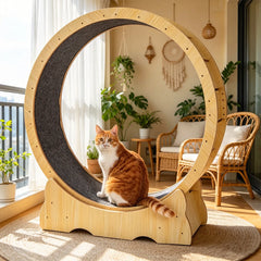 Kitten Exercise Wheel Carpet Cat Scratching Running Mat Grey Replacement Replacing