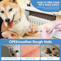 3PCS Grooming Kit, Self-Cleaning Slicker Brush, Shedding, Needle Comb, Nail Clipper, Suitable for Short/Long-Haired Pets, Easy t
