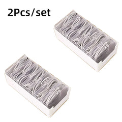 Cable Organizer Storage Box Set Durable Plastic Daily Office Supplies Sundries Charging Cord & Mobile Device Management Storage